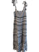 Veronica Beard Size XS Black & White Cotton Sleeveless All Over Print Dress Black & White / XS
