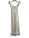 Cleobella Size XS Ivory Cotton Hand Crochet Slip Inc Midi Sleeveless Dress Ivory / XS