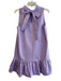 La Roque Size Large Lavender Polyester Sleeveless Ruffle Hem high neck Dress Lavender / Large