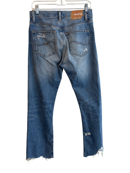 Denimist Size 27 Mid Light Wash Cotton 5 Pocket Zip Fly High Waist Jeans Mid Light Wash / 27