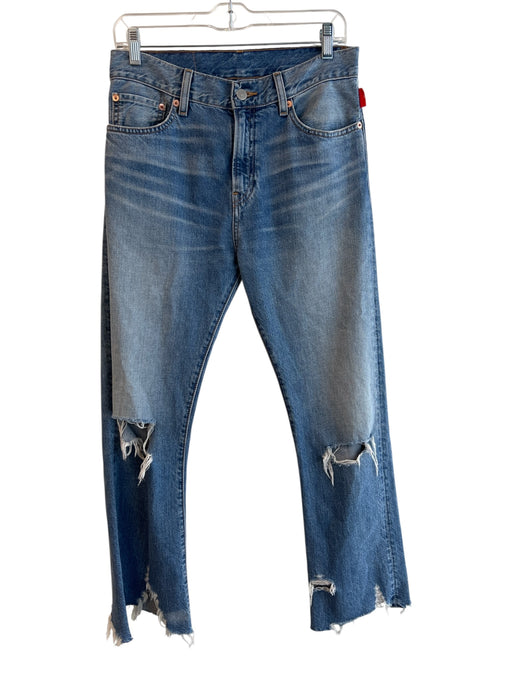Denimist Size 27 Mid Light Wash Cotton 5 Pocket Zip Fly High Waist Jeans Mid Light Wash / 27
