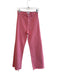 Pistola Size 24 Dark Pink Cotton Back Pocket Zip Fly High Waist Raw Hem Jeans Dark Pink / 24