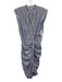 Veronica Beard Size 4 Blue & White Cotton Striped Cap Sleeve Button Front Dress Blue & White / 4