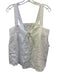 XiRENA Size S White Linen Sleeveless Adjustable Strap Tie Detail Tank Top White / S