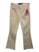 Veronica Beard Jeans Size 26 Cream Beige Cotton Blend Denim High Waist Jeans Cream Beige / 26
