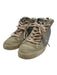 Golden Goose Shoe Size 39 Gray & Taupe Leather Upper Glitter Accent Sneakers Gray & Taupe / 39
