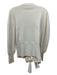 Ulla Johnson Size P Cream Merino Wool Tie Detail Balloon Sleeve Sweater Cream / P