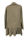 Stark X Size M Sage green Cotton Button Front Long Sleeve Dress Sage green / M