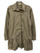 Stark X Size M Sage green Cotton Button Front Long Sleeve Dress Sage green / M