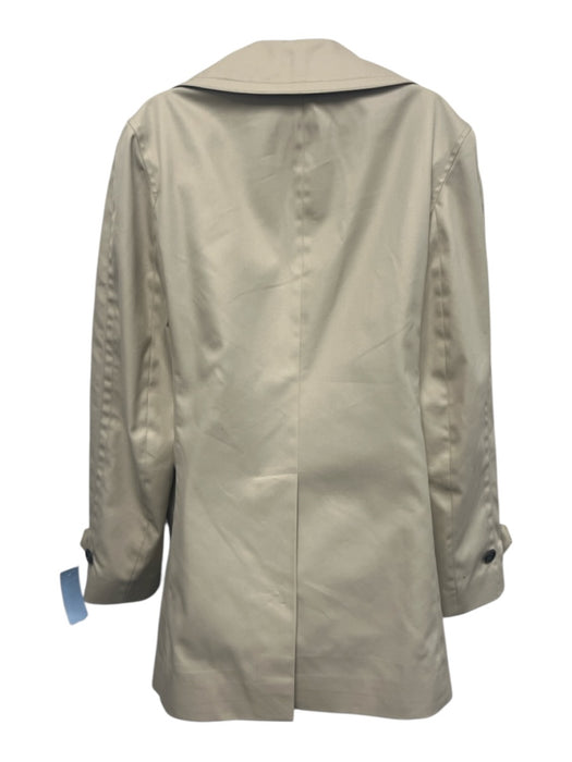 Burberry Size 48 Beige Polyester & Cotton Double Breasted Pockets Jacket Beige / 48