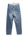 Replay Size 28 Light Wash Cotton Denim High Rise Straight Leg distressed Jeans Light Wash / 28