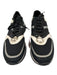 Neil Barrett Shoe Size Est 10 Black & White Leather & Synthetic Mesh Men's Shoes Black & White / Est 10