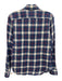 Ralph Lauren NWT Size XS Blue & White Cotton Blend Plaid Men's Long Sleeve Shirt Blue & White / XS