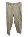 Polo Size 36 Beige Cotton Solid Khaki Men's Pants Beige / 36