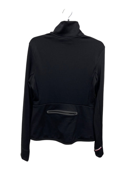Moncler Size L Black Polyamide Blend Zip Up Long Sleeve Jacket Black / L