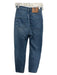 Valentino Size XS Med Wash Cotton High Rise Straight Leg Denim Zip Fly Jeans Med Wash / XS