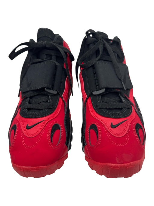 Nike Shoe Size 10.5 Red & Black Synthetic Two Tone Sneaker Men's Shoes Red & Black / 10.5