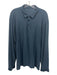 Vuori Size Est XL Blue Synthetic Solid Polo Athleisure Men's Long Sleeve Shirt Blue / Est XL
