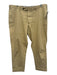 Sid Mashburn Size 40 Tan Cotton Solid Khaki Cuffed Men's Pants Tan / 40