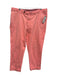 Sid Mashburn Size 40 Pink Cotton Solid Khaki Cuffed Men's Pants Pink / 40