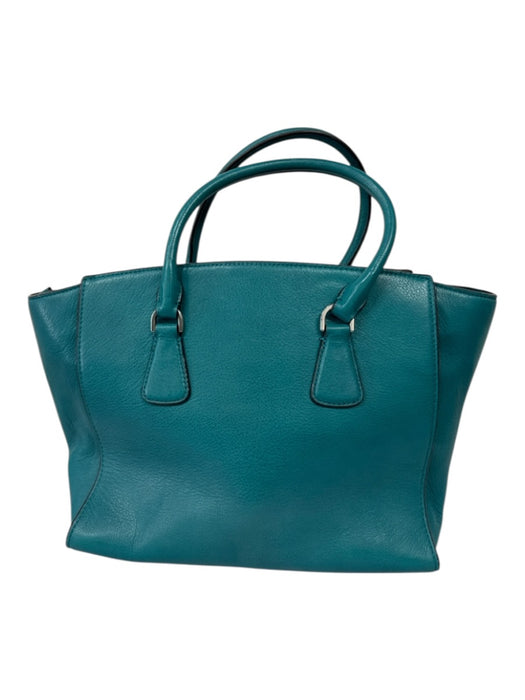 Michael Kors Green Leather Zip Close Hand & Crossbody Bag Green