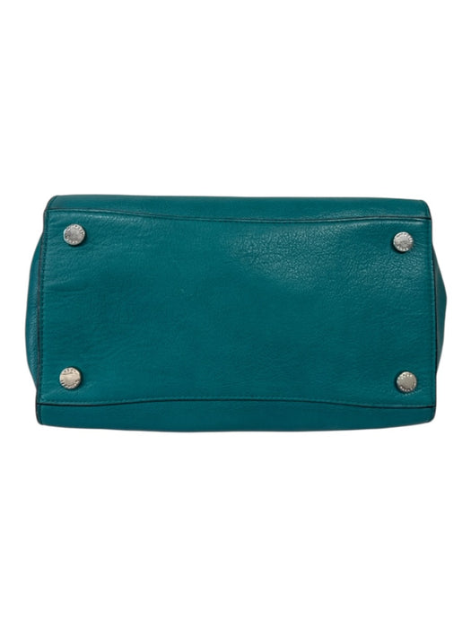 Michael Kors Green Leather Zip Close Hand & Crossbody Bag Green
