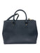 Michael Kors Black Leather Zip Close Hand & Crossbody Bag Black