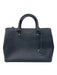 Michael Kors Black Leather Zip Close Hand & Crossbody Bag Black