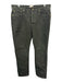 Sid Mashburn Size Est 32 Dark Green Cotton Solid Khaki Weighted Men's Pants Dark Green / Est 32
