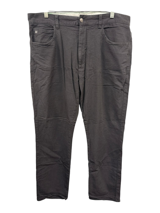 Linksoul Like New Size 38 Gray Cotton Blend Solid Khaki Slim Men's Pants Gray / 38