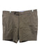 Sid Mashburn Size 35 Brown Cotton Seersucker Khaki Men's Shorts Brown / 35