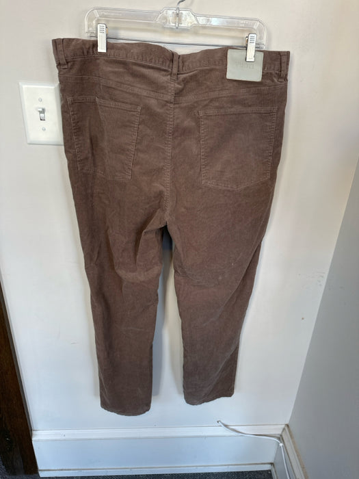 Vuori Size 36 Taupe Corduroy Athletic Men's Pants