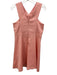Shoshanna Size M / 8 Peach Pink Cotton & Polyester Blend Metallic Thread Dress Peach Pink / M / 8
