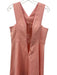 Shoshanna Size M / 8 Peach Pink Cotton & Polyester Blend Metallic Thread Dress Peach Pink / M / 8