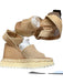 Paloma Barcelo Shoe Size 37 Tan & brown Suede Raffia Platform Wood Heel Sandals Tan & brown / 37