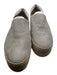 Vince Shoe Size 6.5 Gray & Tan Suede Espadrille Platform Sneakers Gray & Tan / 6.5