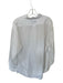 Dick Ferguson's Size XL White Cotton Lines Button Down Men's Shirt White / XL
