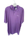 Peter Millar Size XXL Pink & Blue Polyester Striped Golf Men's Polo Pink & Blue / XXL