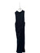 A.L.C. Size 6 Midnight Navy Viscose Cowl Neck Drawstring Back Zip Gown Midnight Navy / 6