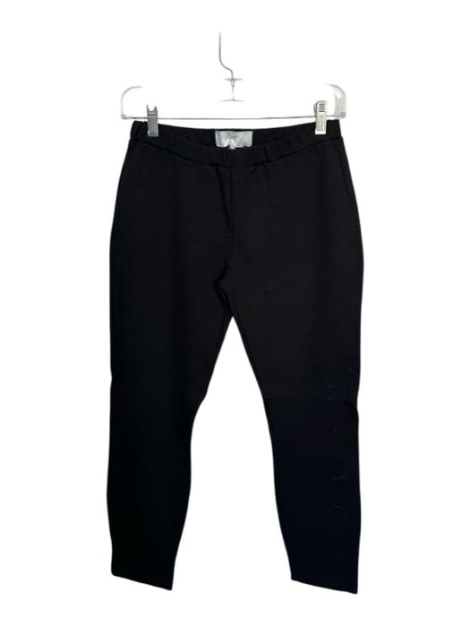 Joie Size S Black Viscose Blend Elastic Waist Leggings Black / S