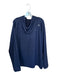 Peter Millar Navy & White Polyester Solid Long Sleeve Athletic Men's Hoodie Navy & White / XXL