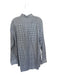 Peter Millar Size XL White & Black Cotton Grid Button Down Men's Shirt White & Black / XL