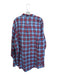 Peter Millar Size XXL Blue & Red Cotton Plaid Button Down Men's Shirt Blue & Red / XXL