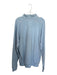F&G Tech Light blue Polyester Blend Heathered Half Zip Golf Men's Pullover Light blue / XL