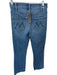 Mother Size 27 Med Light Wash Cotton Blend High Waist Bootcut Raw Hem Jeans Med Light Wash / 27