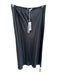 Reformation Size 6 Black Silk Elastic Waist Maxi Skirt Black / 6