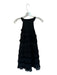 Tibi Size 4 Black Silk Sleeveless Ruffles Tiered Dress Black / 4