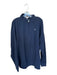 Peter Millar Navy Cotton & Modal Blend Solid Half Zip Long Sleeve Men's Pullover Navy / XXL