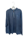 Johnnie-O Blue & Gray Cotton & Modal Blend Heathered Half Zip Golf Pullover Blue & Gray / XXL