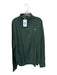 NWT Green & Yellow Cotton Blend Knit Half Zip Golf Men's Pullover Green & Yellow / XXL